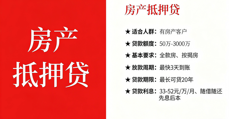 房产抵押贷